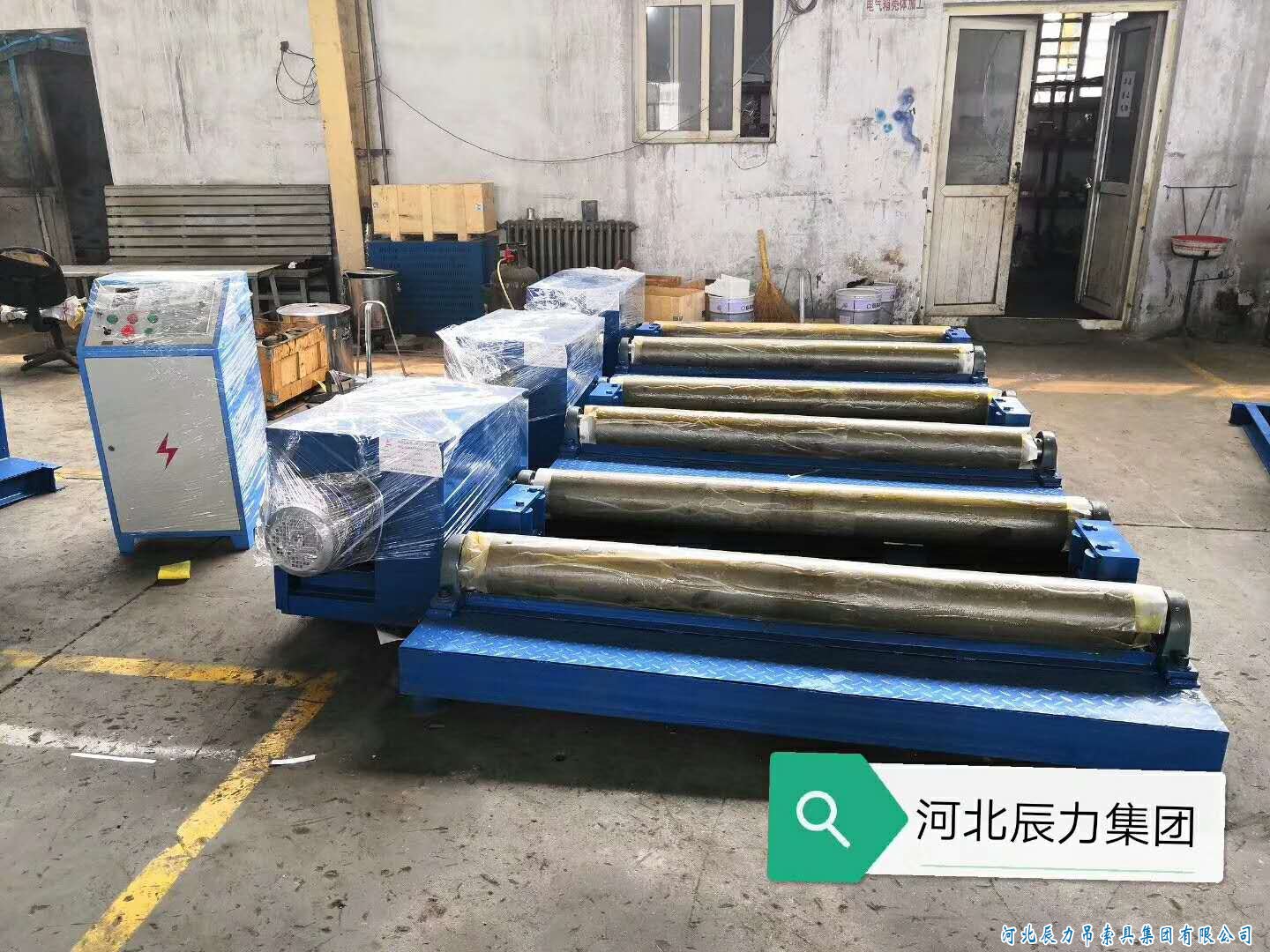 鋼絲繩纏放繩機器，鋼絲繩索具壓制機器，集體裝柜發(fā)貨